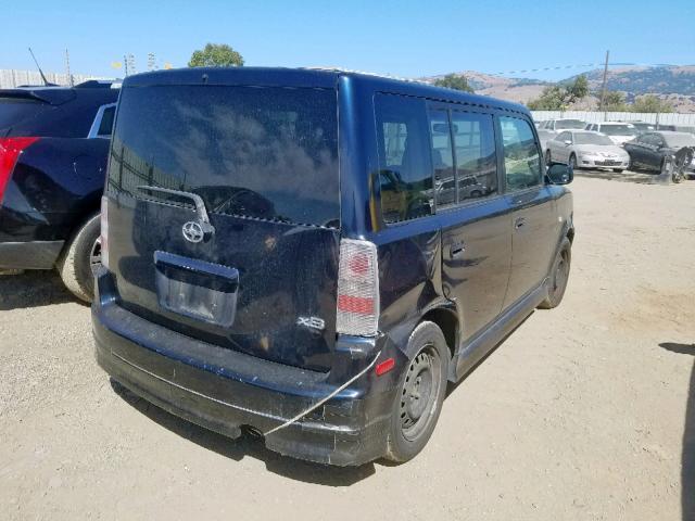 JTLKT334150212384 - 2005 TOYOTA SCION XB ლურჯი ფოტო 4