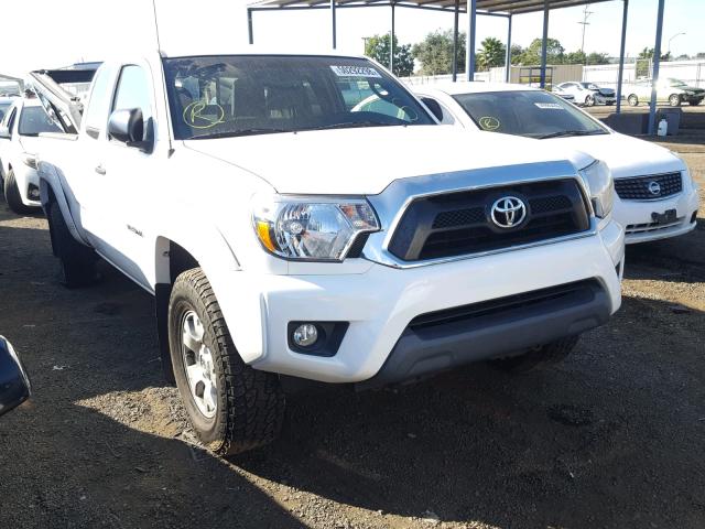 5TFTU4GN0DX029201 - 2013 TOYOTA TACOMA PRE WHITE photo 1