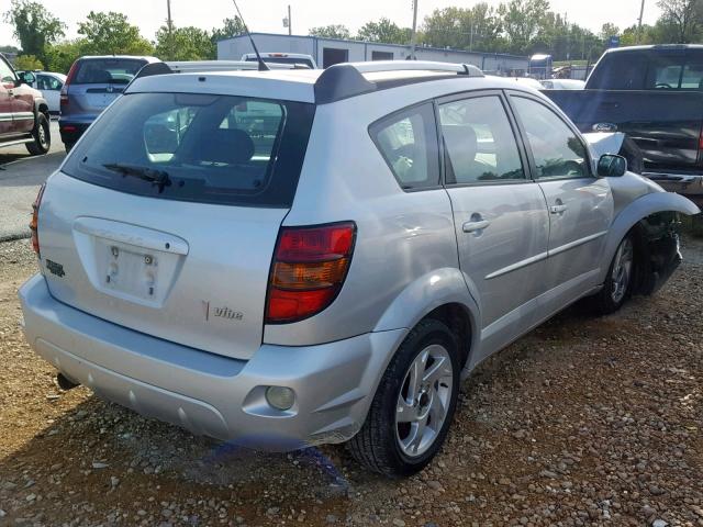 5Y2SL63805Z441912 - 2005 PONTIAC VIBE SILVER photo 4