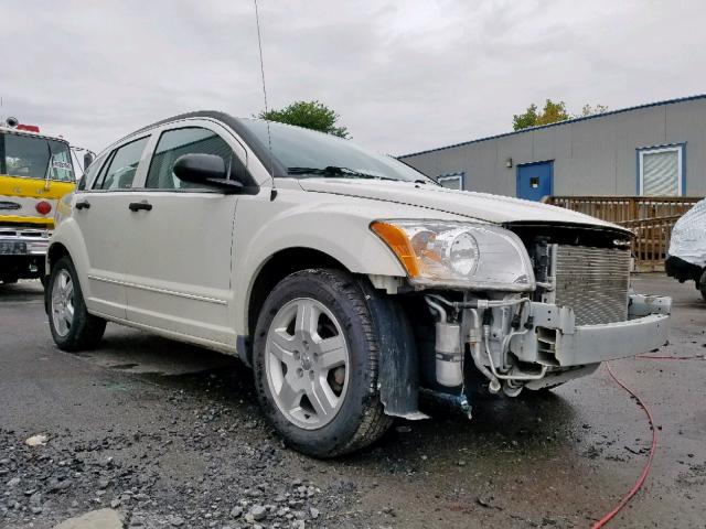 1B3HB48B58D593970 - 2008 DODGE CALIBER SX WHITE photo 1