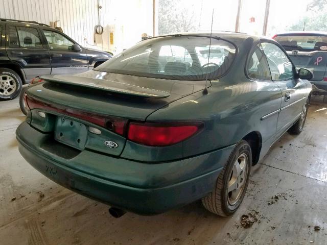 3FAFP11321R188810 - 2001 FORD ESCORT ZX2 GREEN photo 4