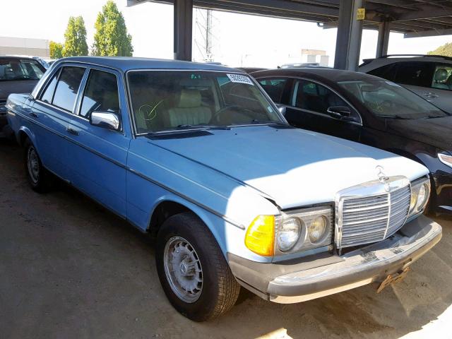 WDBAB23A1BB231753 - 1981 MERCEDES-BENZ 240 D BLUE photo 1