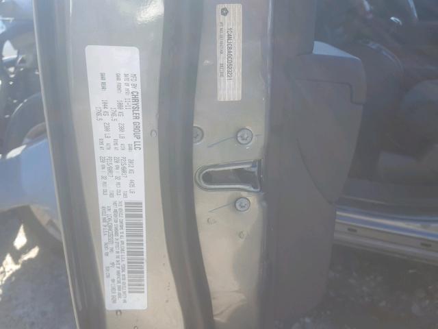 1C4NJCBA0CD523221 - 2012 JEEP COMPASS SP 灰色 照片 10