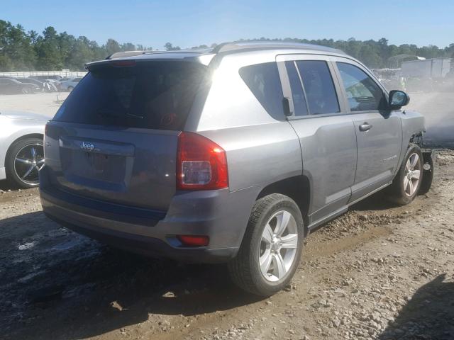1C4NJCBA0CD523221 - 2012 JEEP COMPASS SP 灰色 照片 4