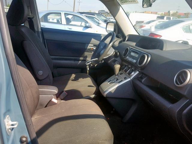 JTLKE50E491083205 - 2009 TOYOTA SCION XB ტალღისფერი ფოტო 5