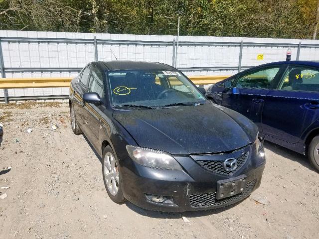 JM1BK32G181106526 - 2008 MAZDA 3 I BLACK photo 1