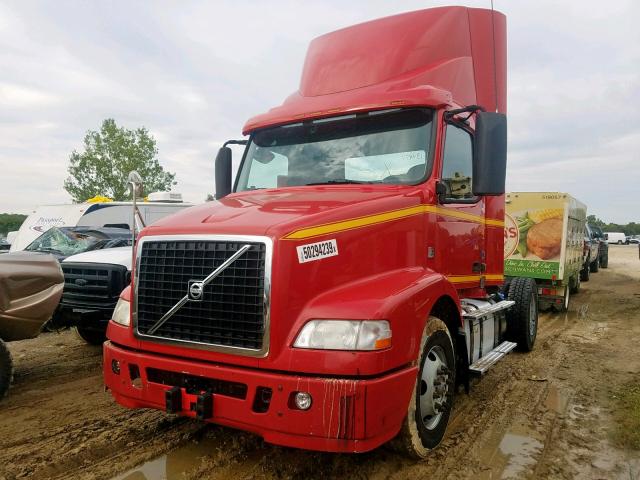 4V4M19EH8EN177038 - 2014 VOLVO VN VNM RED photo 2