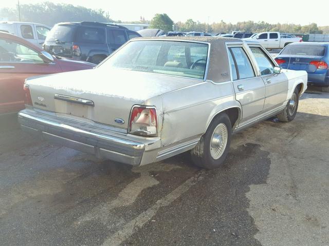 2FACP74FXMX118361 - 1991 FORD CROWN VICT SILVER photo 4