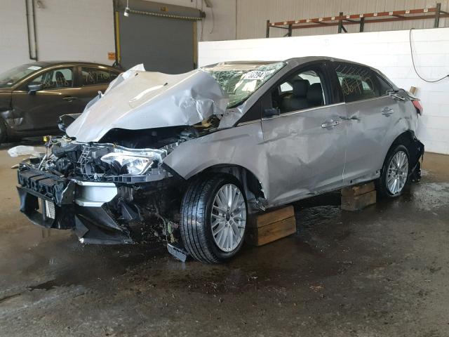 1FADP3J24DL135491 - 2013 FORD FOCUS TITA SILVER photo 2