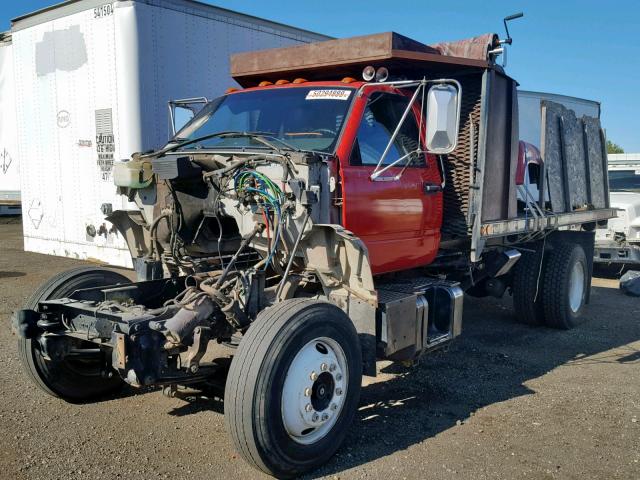 1GBM7H1J6NJ105117 - 1992 CHEVROLET KODIAK C7H RED photo 2