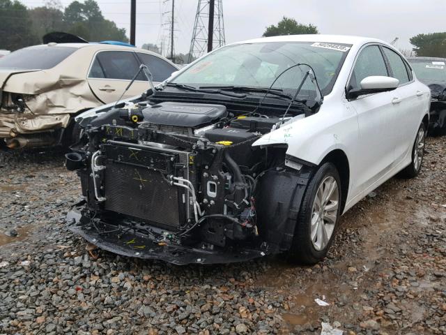 1C3CCCAB8GN120457 - 2016 CHRYSLER 200 LIMITE WHITE photo 2