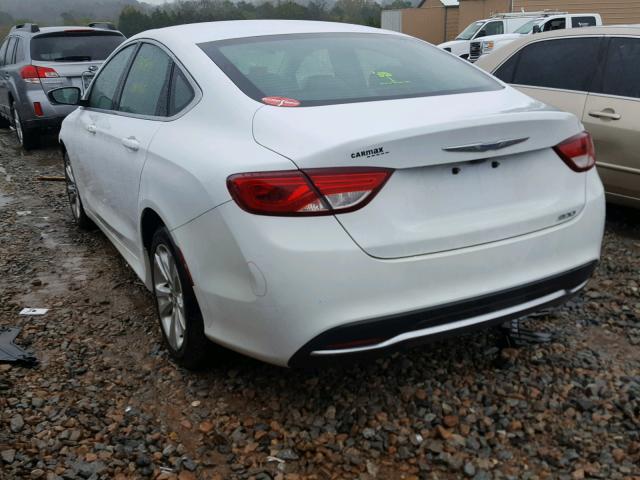 1C3CCCAB8GN120457 - 2016 CHRYSLER 200 LIMITE WHITE photo 3