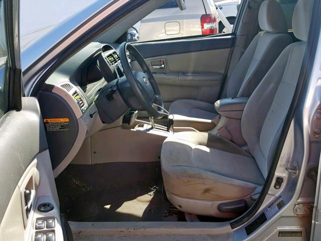 KNAFE122785574820 - 2008 KIA SPECTRA EX BLUE photo 5