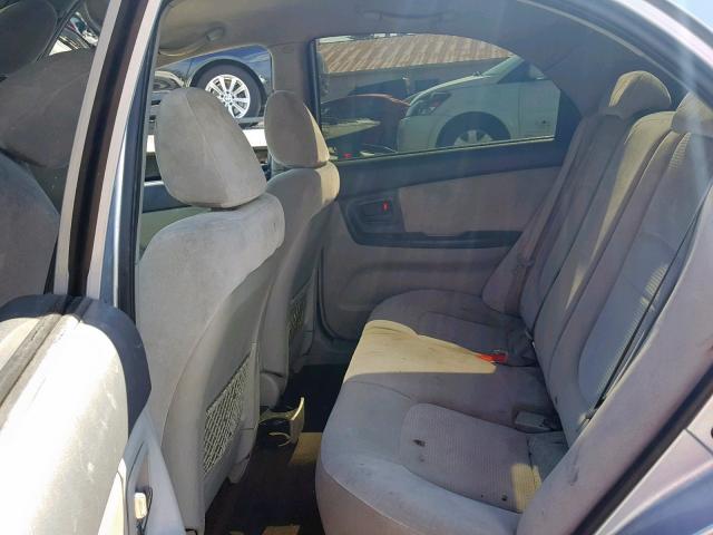 KNAFE122785574820 - 2008 KIA SPECTRA EX BLUE photo 6