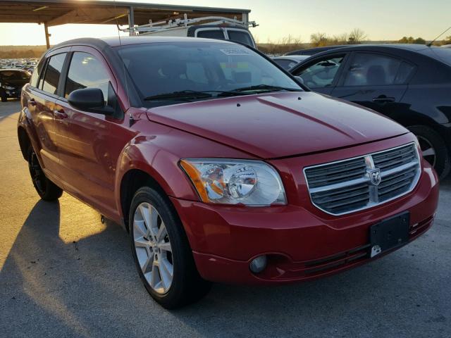 1B3CB5HA1BD205664 - 2011 DODGE CALIBER HE RED photo 1