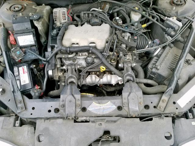 2G1WW12E349227243 - 2004 CHEVROLET MONTE CARL შავი ფოტო 7