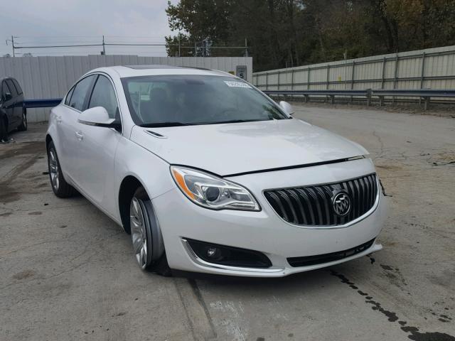 2G4GL5EX2G9145271 - 2016 BUICK REGAL WHITE photo 1