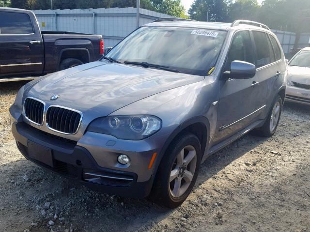 5UXFE43508L020932 - 2008 BMW X5 3.0I GRAY photo 2