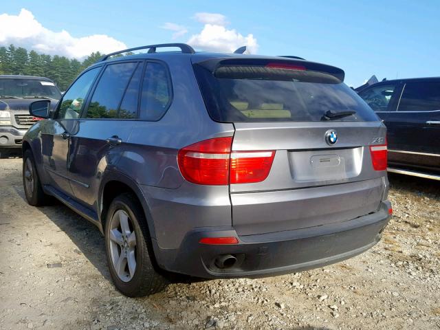 5UXFE43508L020932 - 2008 BMW X5 3.0I GRAY photo 3