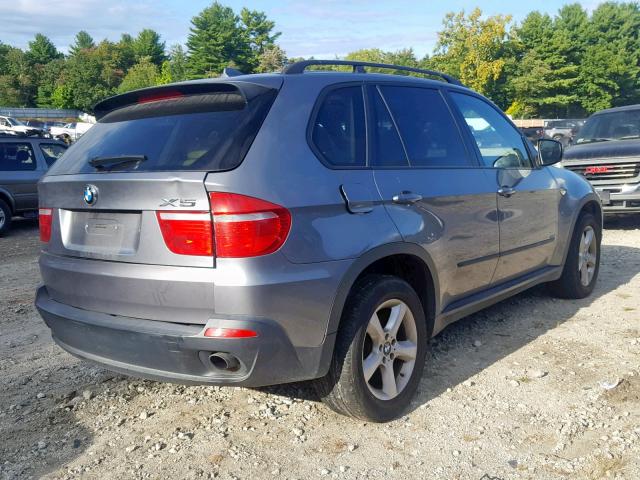 5UXFE43508L020932 - 2008 BMW X5 3.0I GRAY photo 4