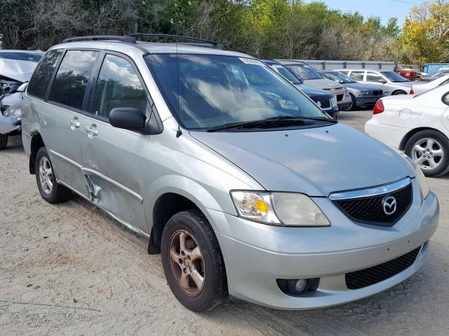 JM3LW28J820308466 - 2002 MAZDA MPV WAGON GREEN photo 1