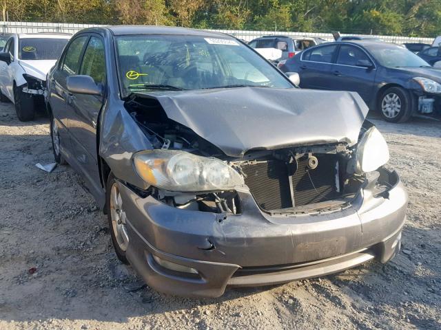 2T1BR32E47C838167 - 2007 TOYOTA COROLLA CE GRAY photo 1