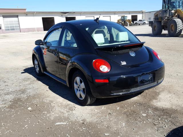 3VWRW3AG5AM027306 - 2010 VOLKSWAGEN NEW BEETLE BLACK photo 3