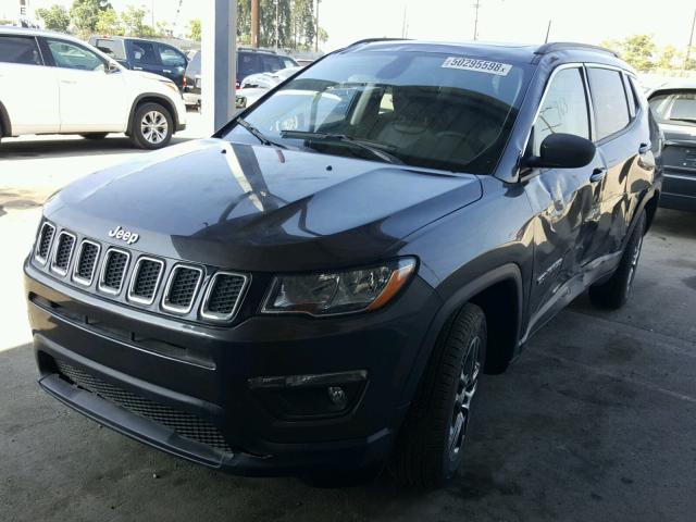 3C4NJCBB4HT632811 - 2017 JEEP COMPASS LA 石墨色 照片 2