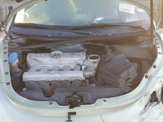 3VWPG3AG2AM008944 - 2010 VOLKSWAGEN NEW BEETLE მწვანე ფოტო 7