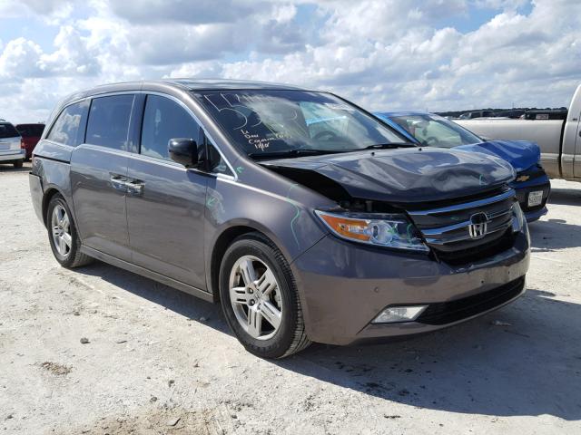 5FNRL5H94BB089445 - 2011 HONDA ODYSSEY TO GRAY photo 1