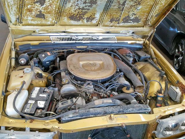 11603312074735 - 1978 MERCEDES-BENZ 450 SEL GOLD photo 7