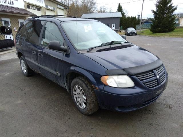 1D4GP25R65B296430 - 2005 DODGE CARAVAN SE BLUE photo 1