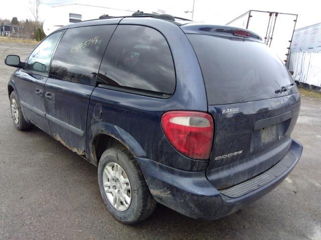 1D4GP25R65B296430 - 2005 DODGE CARAVAN SE BLUE photo 3