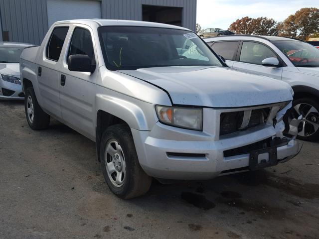 2HJYK16256H534381 - 2006 HONDA RIDGELINE SILVER photo 1