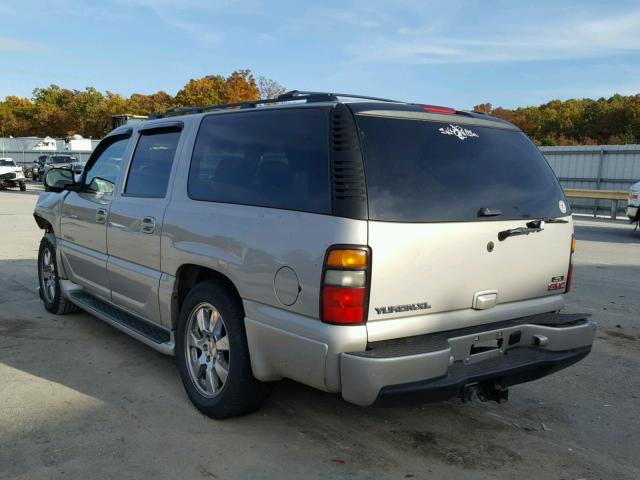 1GKFK66U86J128642 - 2006 GMC YUKON XL D GRAY photo 3