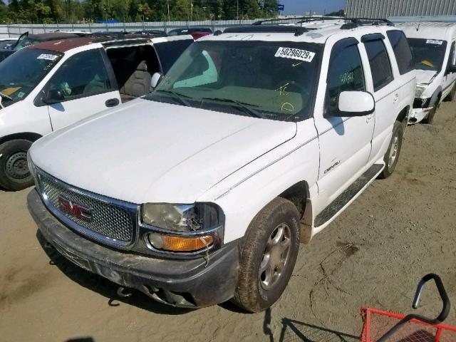 1GKEK63U64J232060 - 2004 GMC YUKON DENA WHITE photo 2