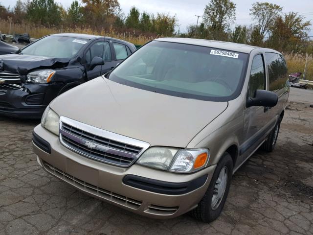 1GNDX03E53D234188 - 2003 CHEVROLET VENTURE TAN photo 2