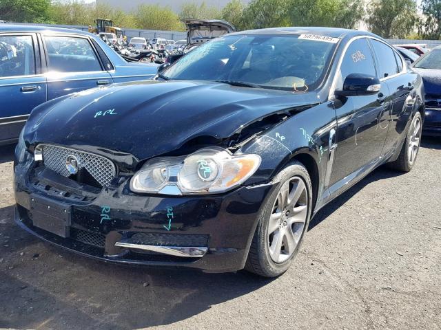 SAJWA05B79HR15073 - 2009 JAGUAR XF LUXURY BLACK photo 2