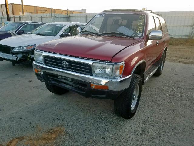 JT3VN39W5S0181913 - 1995 TOYOTA 4RUNNER VN RED photo 2