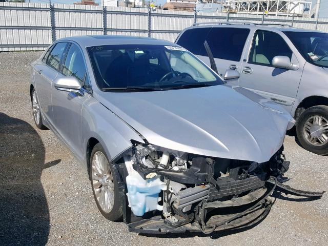 3LN6L2J98ER808514 - 2014 LINCOLN MKZ SILVER photo 1