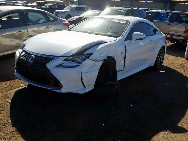 JTHSM5BC7G5000400 - 2016 LEXUS RC 300 WHITE photo 2