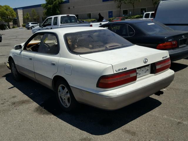 JT8BF12G9T0165779 - 1996 LEXUS ES 300 WHITE photo 3