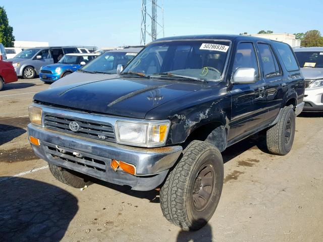 JT3VN29V2N0012406 - 1992 TOYOTA 4RUNNER VN BLACK photo 2