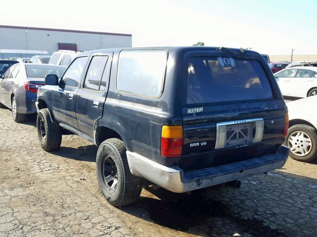 JT3VN29V2N0012406 - 1992 TOYOTA 4RUNNER VN BLACK photo 3