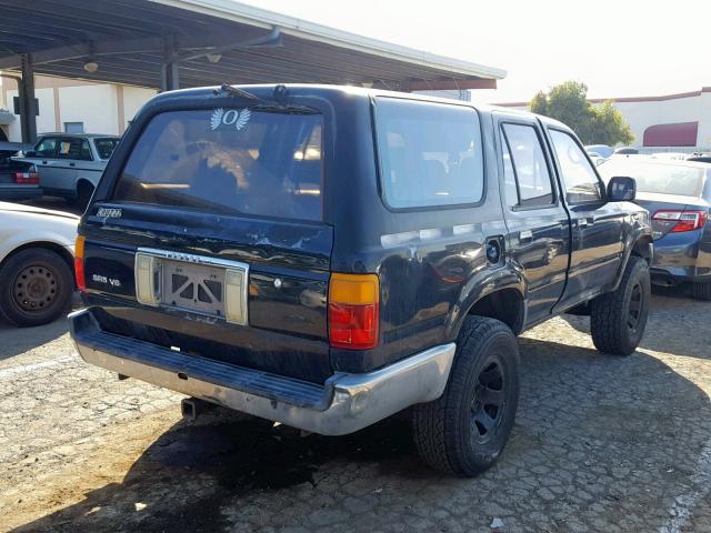 JT3VN29V2N0012406 - 1992 TOYOTA 4RUNNER VN BLACK photo 4