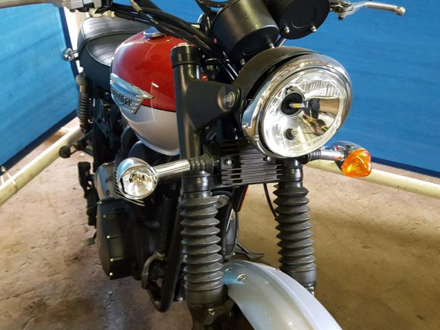 SMT925RN0GT728831 - 2016 TRIUMPH MOTORCYCLE SCRAMBLER RED photo 9