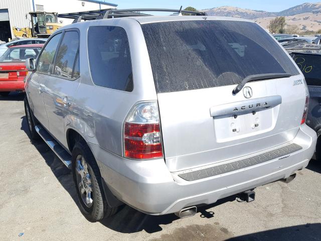 2HNYD18906H526658 - 2006 ACURA MDX TOURIN SILVER photo 3