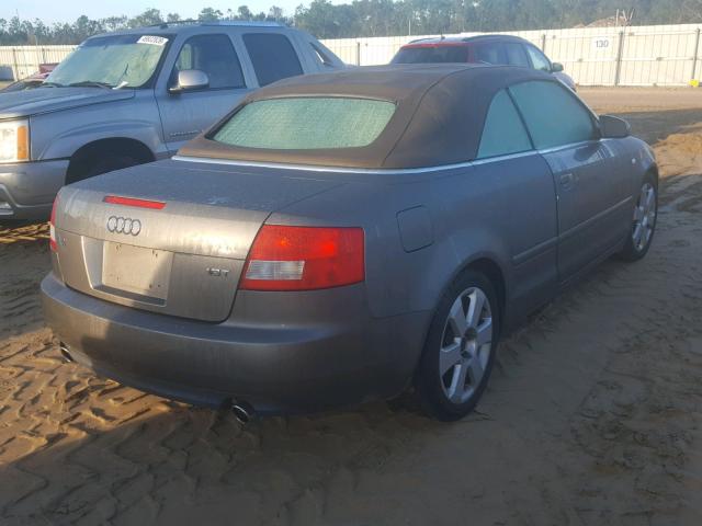 WAUAC48H46K008142 - 2006 AUDI A4 1.8 CAB BEIGE photo 4