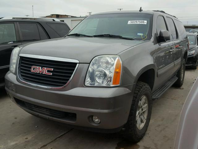 1GKFK16378J201285 - 2008 GMC YUKON XL K GRAY photo 2