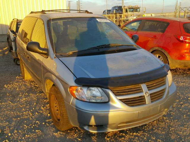 1D4GP25R05B107741 - 2005 DODGE CARAVAN SE BLUE photo 1